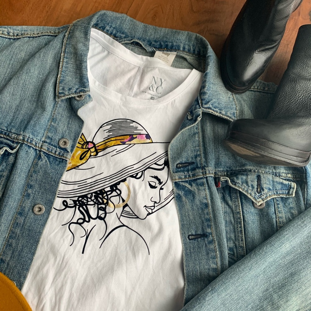NY&CO graphic tank